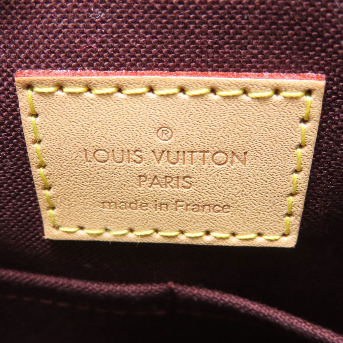 LOUIS VUITTON ルイヴィトン M44543 リボリーPM ハンドバッグ モノグラムキャンバス レディース 中古
