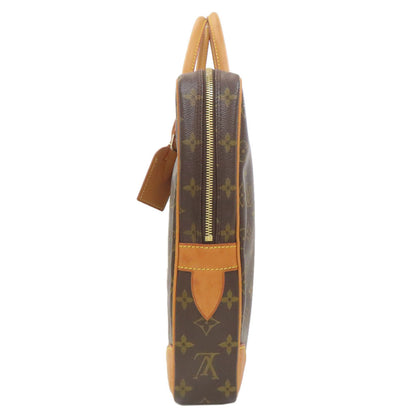 LOUIS VUITTON ルイヴィトン M53361 ポルトドキュマン・ヴォワヤージュ ビジネスバッグ モノグラムキャンバス メンズ 中古