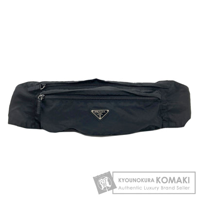 PRADA プラダ ロゴ金具 ボディバッグ ナイロン レディース 中古