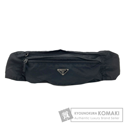 PRADA プラダ ロゴ金具 ボディバッグ ナイロン レディース 中古