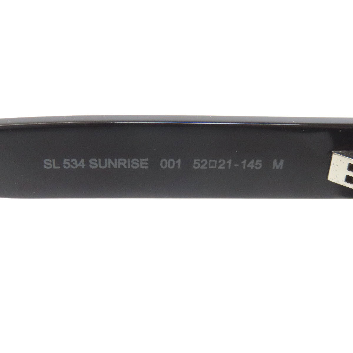 SAINT LAURENT サンローラン ロゴ サングラス プラスティック レディース 中古