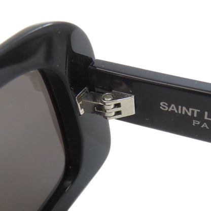 SAINT LAURENT サンローラン ロゴ サングラス プラスティック レディース 中古