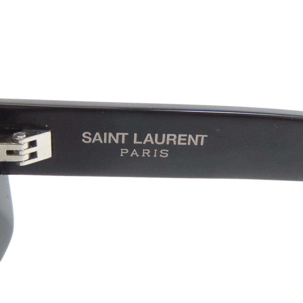 SAINT LAURENT サンローラン ロゴ サングラス プラスティック レディース 中古