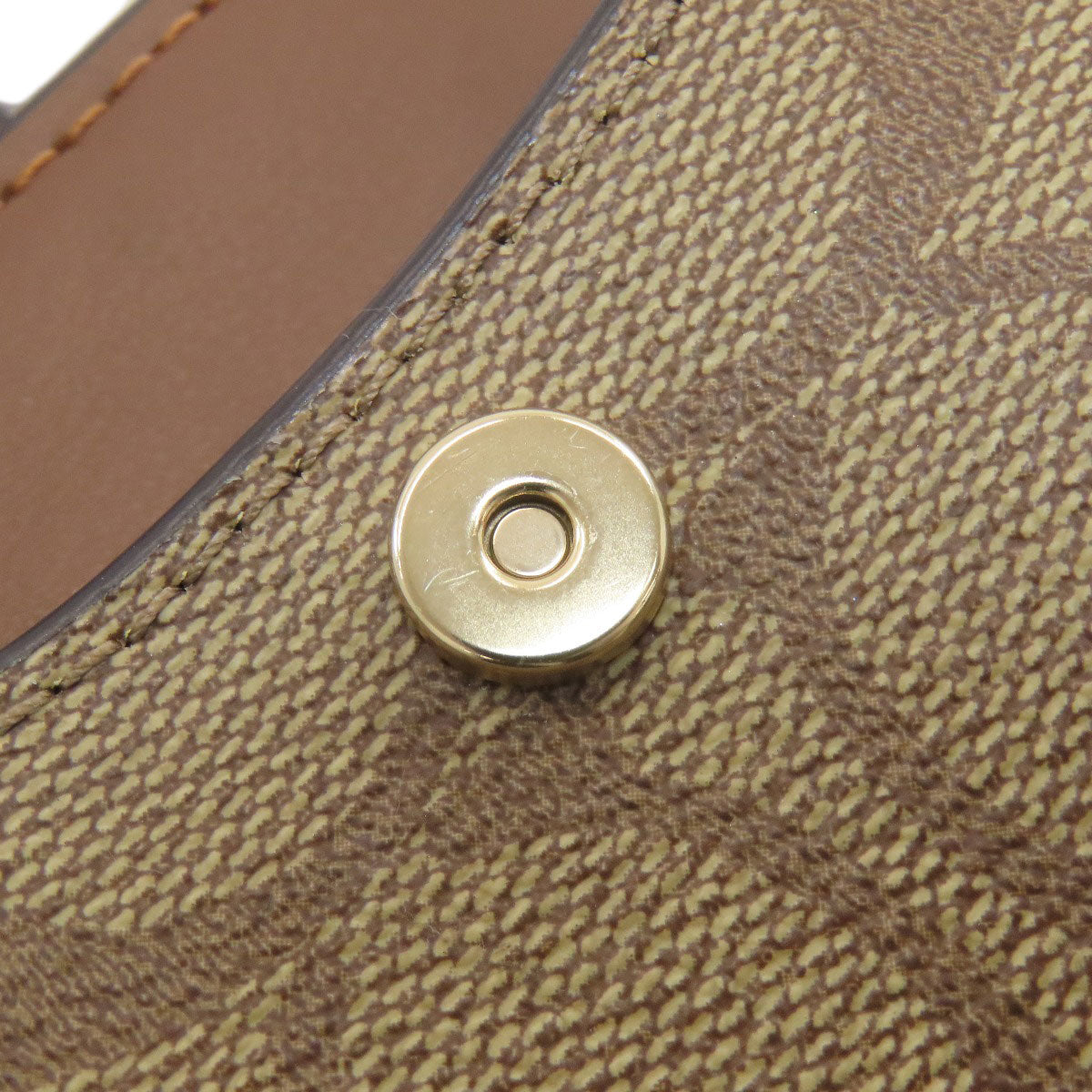 COACH コーチ C7397 サウス フォーン シグネチャー ショルダーバッグ PVC レディース 中古