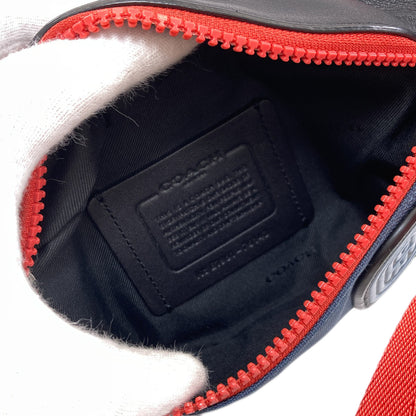 COACH コーチ 76143 ロゴ ボディバッグ レザー レディース 中古
