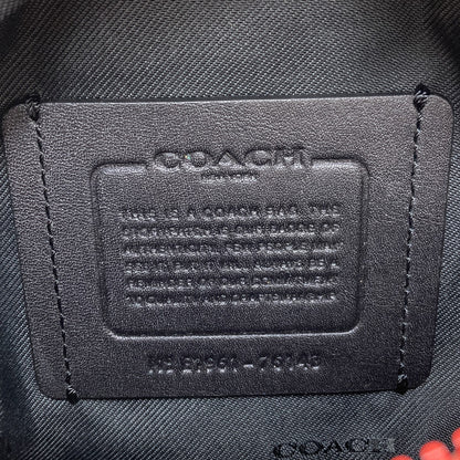 COACH コーチ 76143 ロゴ ボディバッグ レザー レディース 中古