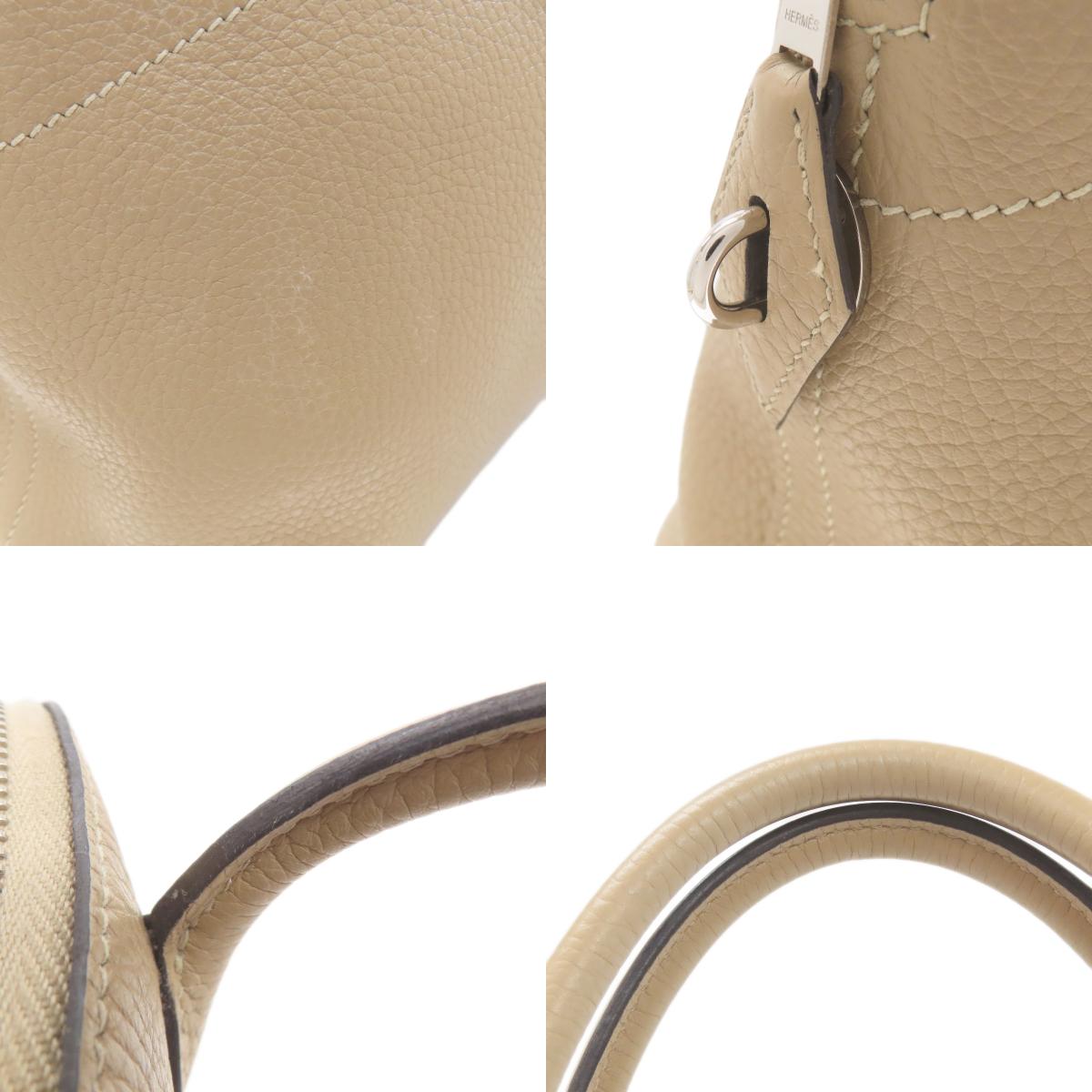 HERMES エルメス ボリード31 トレンチ シルバー金具 ハンドバッグ トリヨン レディース 中古
