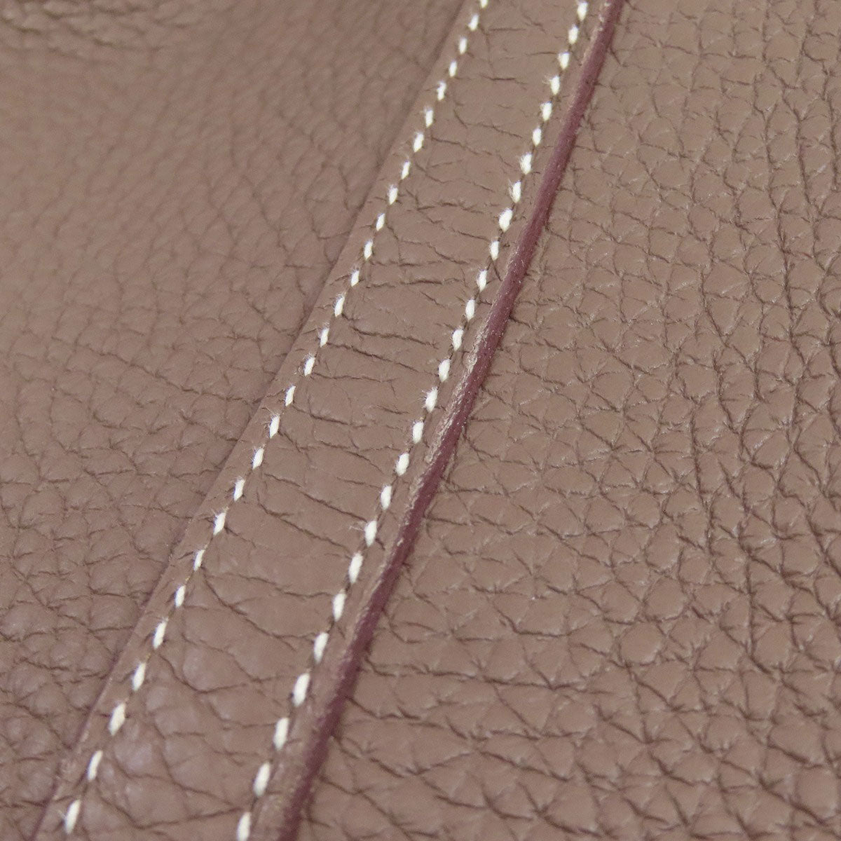 HERMES エルメス ピコタンロックMM エトープ シルバー金具 ハンドバッグ トリヨン レディース 中古