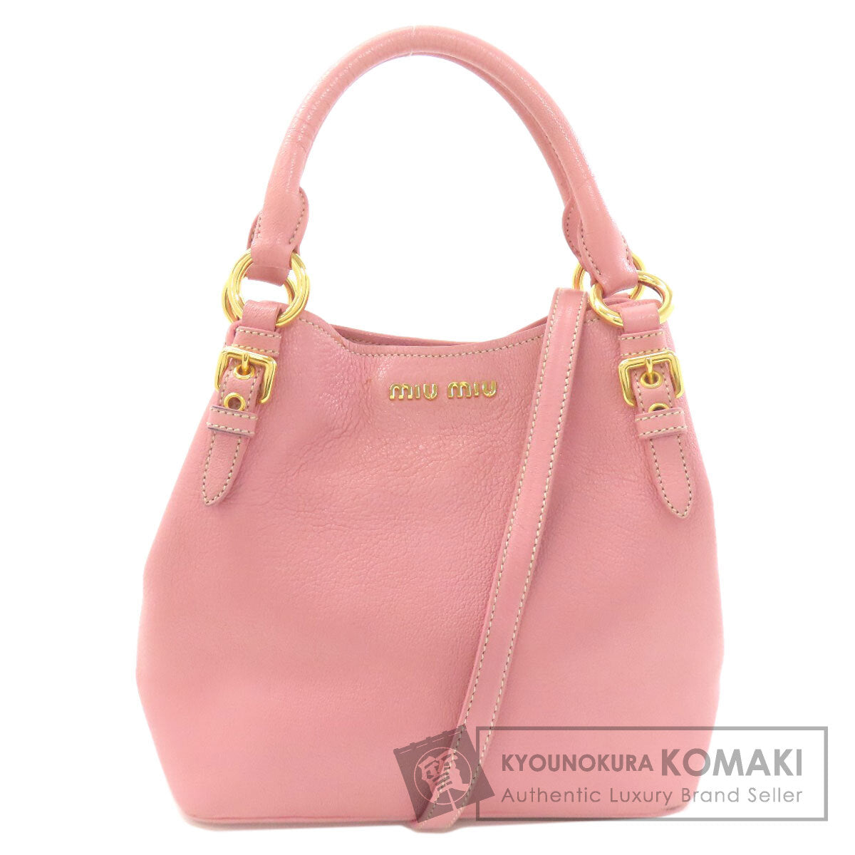 ミュウミュウ 2WAY ハンドバッグ 中古 商品画像1