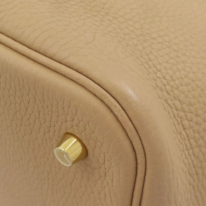 HERMES エルメス ピコタンロックMM トレンチ ゴールド金具 ハンドバッグ トリヨン レディース 中古