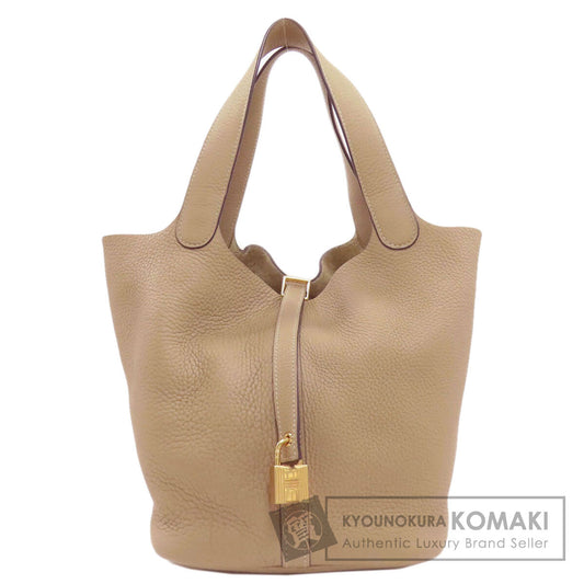 HERMES エルメス ピコタンロックMM トレンチ ゴールド金具 ハンドバッグ トリヨン レディース 中古