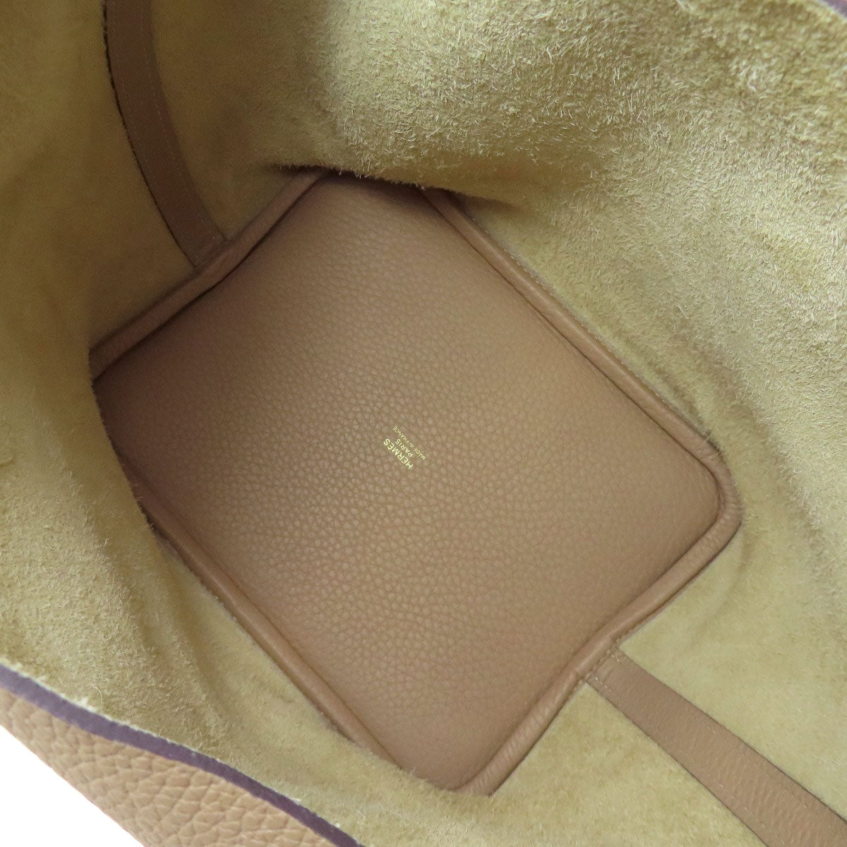 HERMES エルメス ピコタンロックMM トレンチ ゴールド金具 ハンドバッグ トリヨン レディース 中古