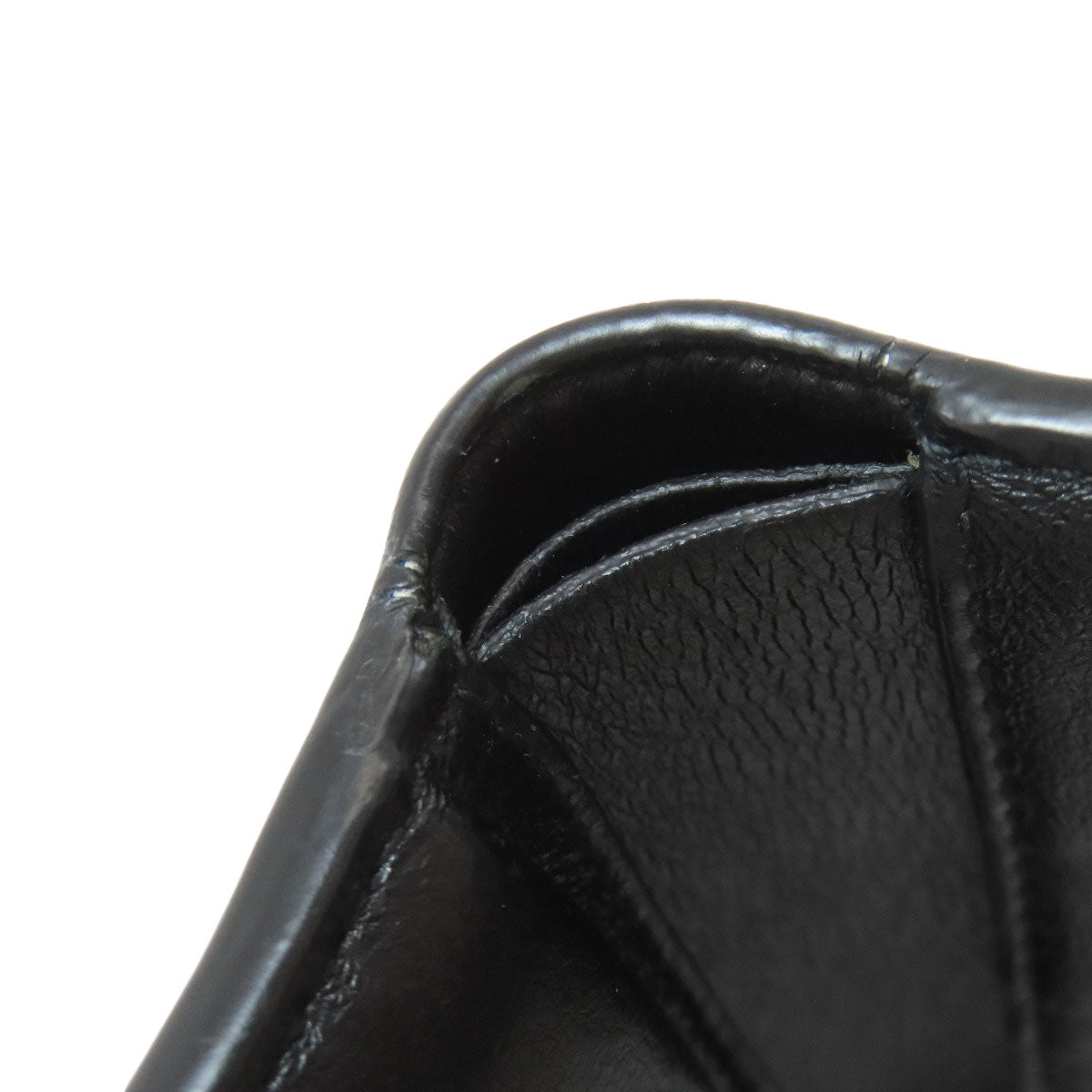 BALENCIAGA バレンシアガ 594315 ロゴ 二つ折り財布（小銭入れあり） レザー メンズ 中古