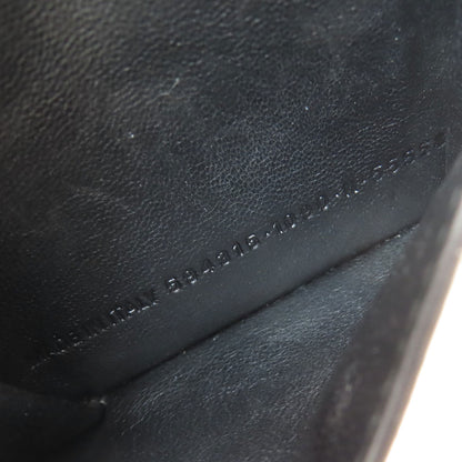 BALENCIAGA バレンシアガ 594315 ロゴ 二つ折り財布（小銭入れあり） レザー メンズ 中古