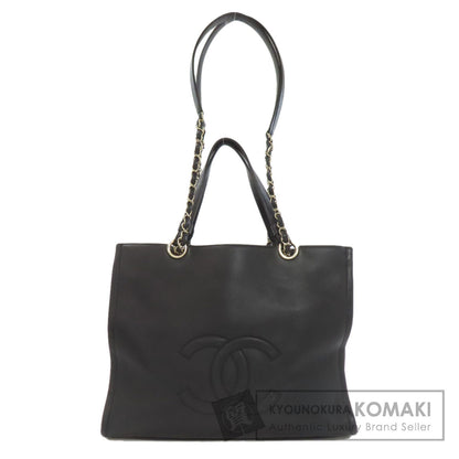 CHANEL シャネル ココマーク ゴールド金具 2WAY ハンドバッグ カーフ レディース 中古