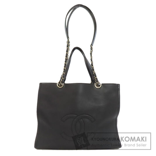CHANEL シャネル ココマーク ゴールド金具 2WAY ハンドバッグ カーフ レディース 中古
