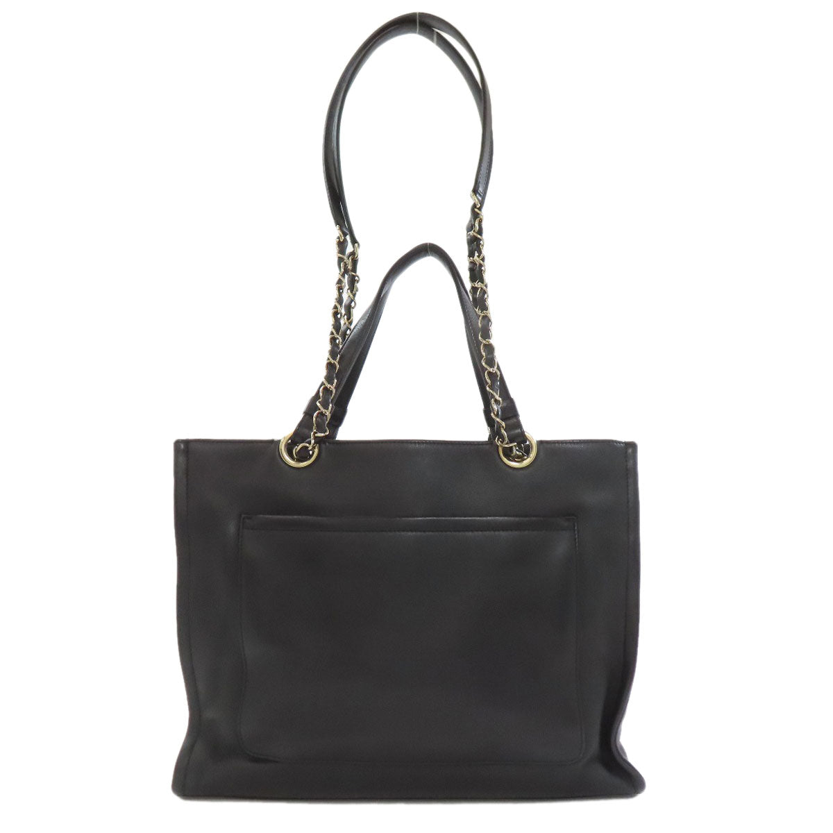 CHANEL シャネル ココマーク ゴールド金具 2WAY ハンドバッグ カーフ レディース 中古