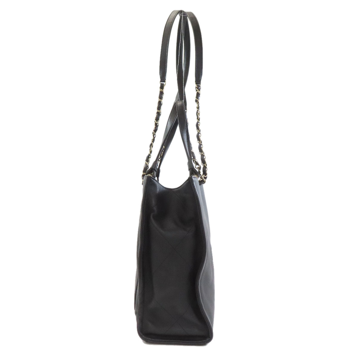 CHANEL シャネル ココマーク ゴールド金具 2WAY ハンドバッグ カーフ レディース 中古