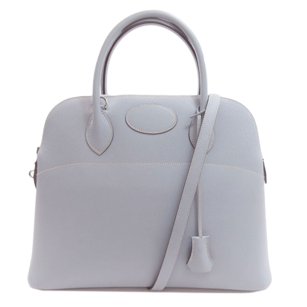 HERMES エルメス ボリード37 シルバー金具 ハンドバッグ エプソン レディース 中古