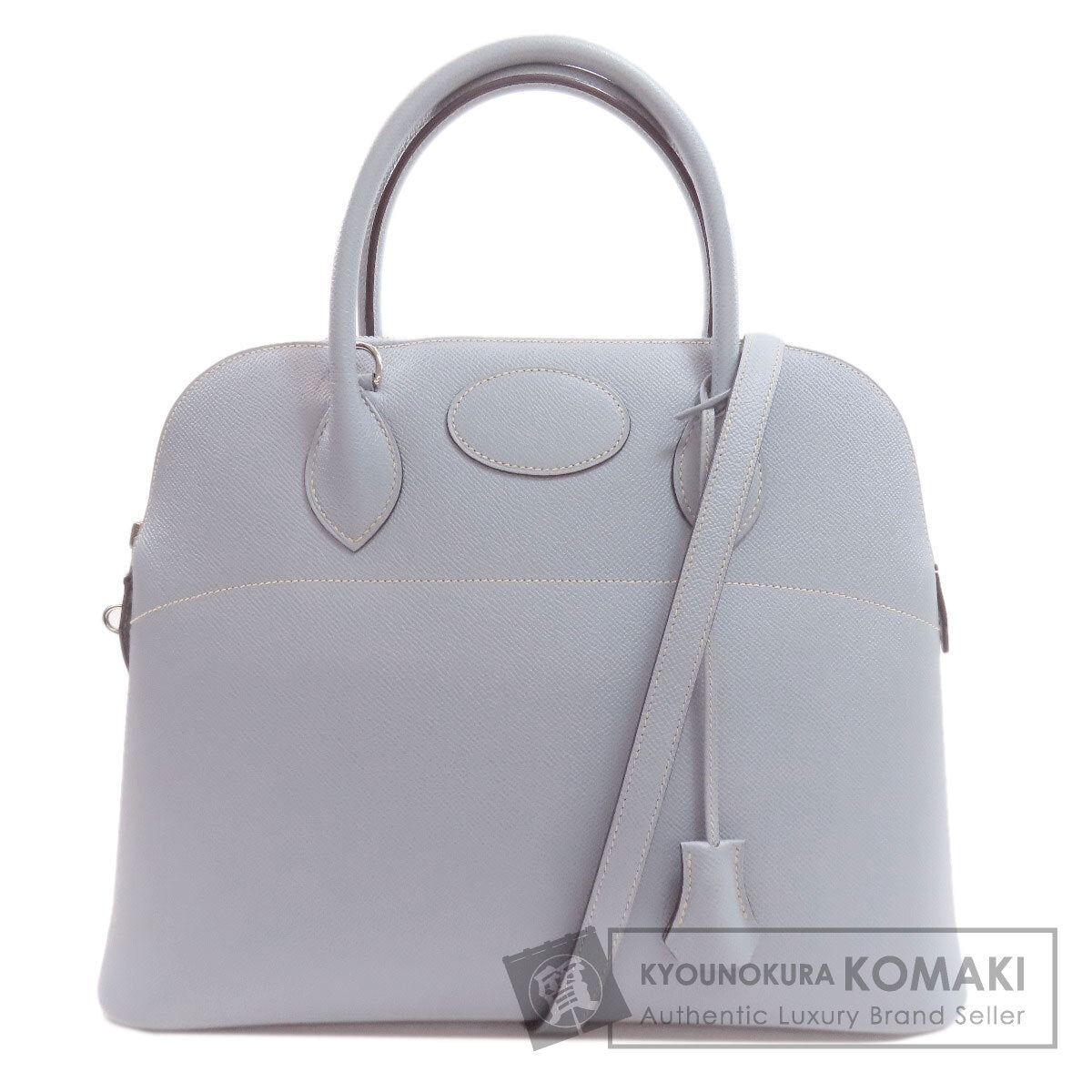 HERMES エルメス ボリード37 シルバー金具 ハンドバッグ エプソン レディース 中古