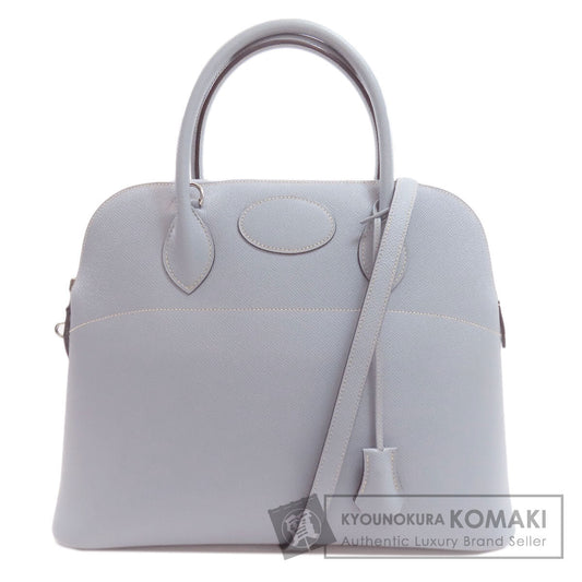 HERMES エルメス ボリード37 シルバー金具 ハンドバッグ エプソン レディース 中古