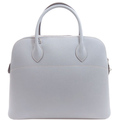 HERMES エルメス ボリード37 シルバー金具 ハンドバッグ エプソン レディース 中古