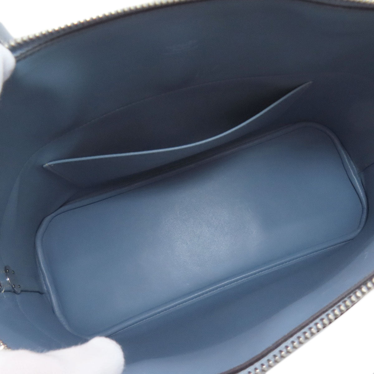 HERMES エルメス ボリード37 シルバー金具 ハンドバッグ エプソン レディース 中古