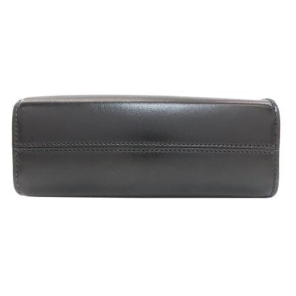 PRADA プラダ 1BA333 エンボスロゴ 2WAY ハンドバッグ ソフトカーフ レディース 中古