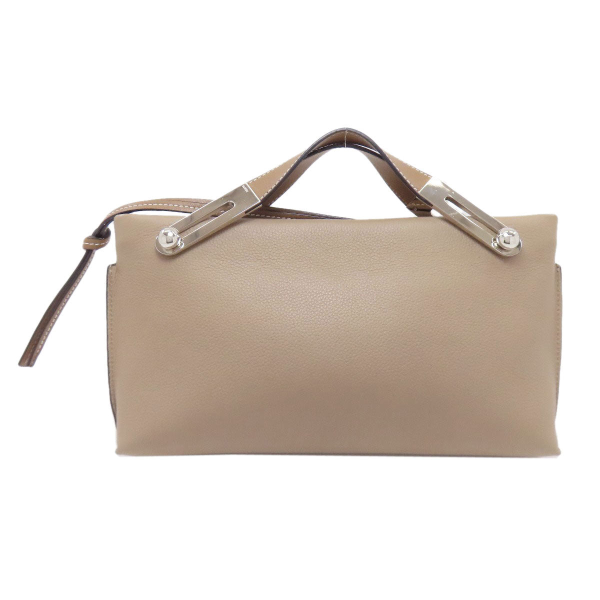 LOEWE ロエベ ミッシー スモール 2WAY ハンドバッグ レザー レディース 中古