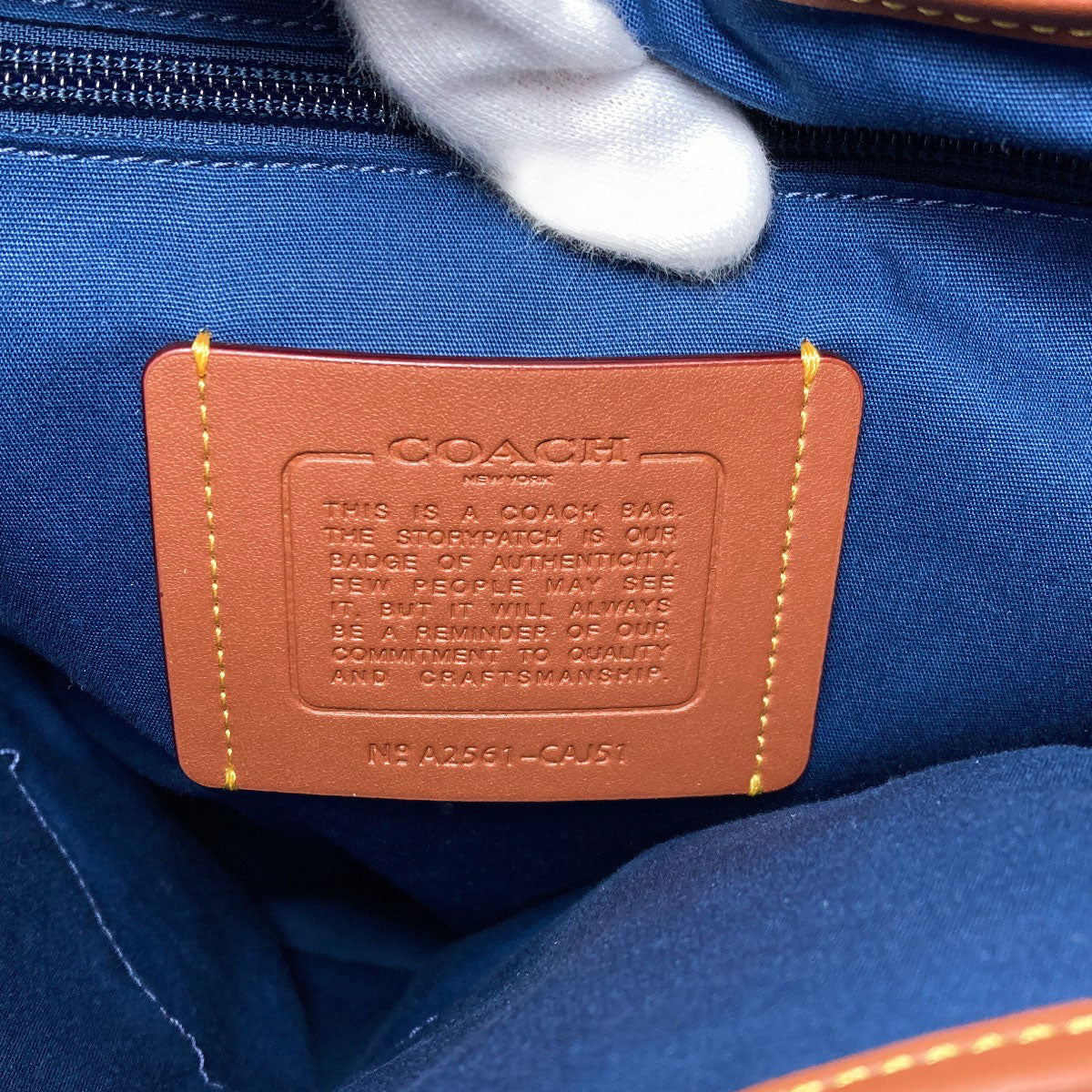 コーチ CAJ51 ヒッチ バックパック・ホースアンドキャリッジ リュック・デイパック 中古 商品画像7