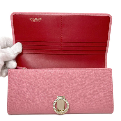 BVLGARI ブルガリ ブルガリブルガリ 長財布（小銭入れあり） レザー レディース 中古