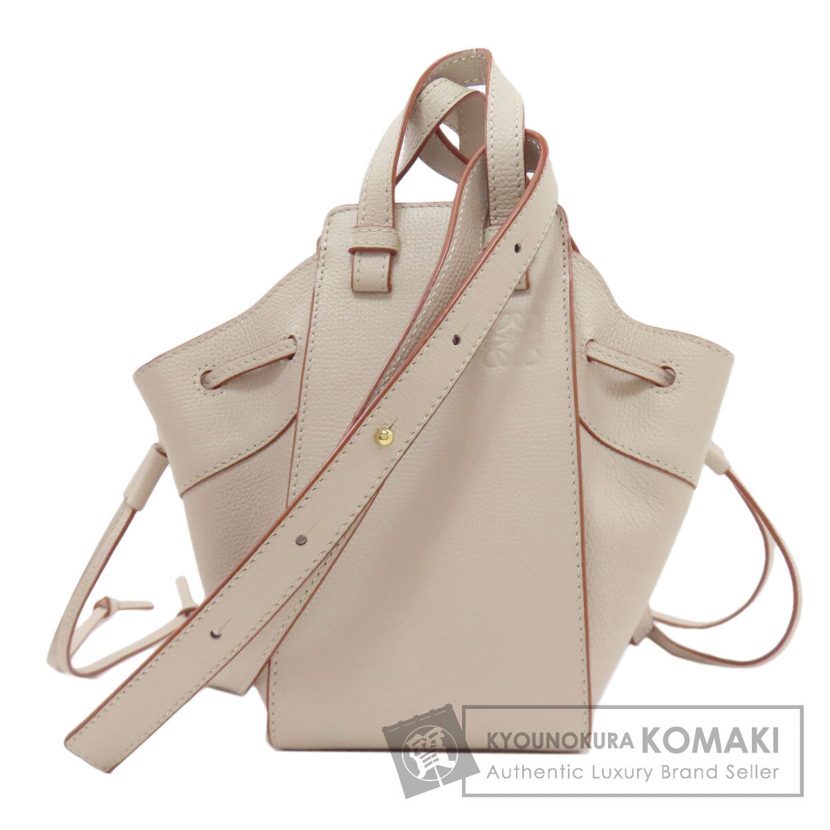 LOEWE ロエベ ハンモックミニ 2WAY ハンドバッグ カーフ レディース 中古
