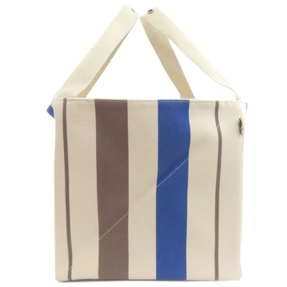 HERMES エルメス ズールーPM トートバッグ キャンバス レディース 中古