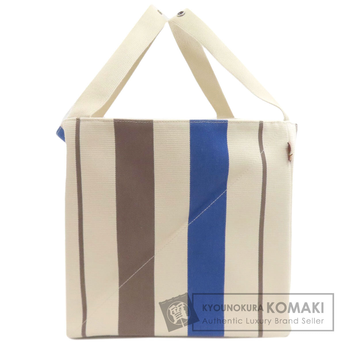 HERMES エルメス ズールーPM トートバッグ キャンバス レディース 中古