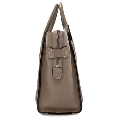 CELINE セリーヌ ラゲージマイクロ ハンドバッグ レザー レディース 中古