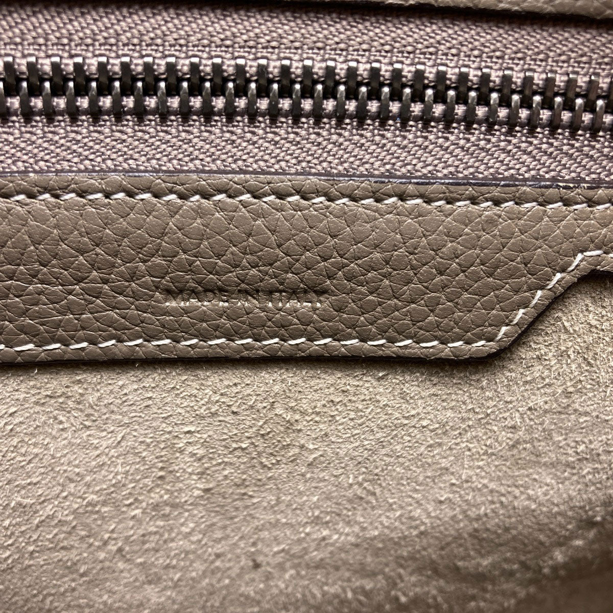 CELINE セリーヌ ラゲージマイクロ ハンドバッグ レザー レディース 中古