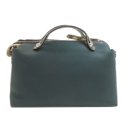 FENDI フェンディ バイザウェイ ミディアム 2WAY ハンドバッグ カーフ レディース 中古