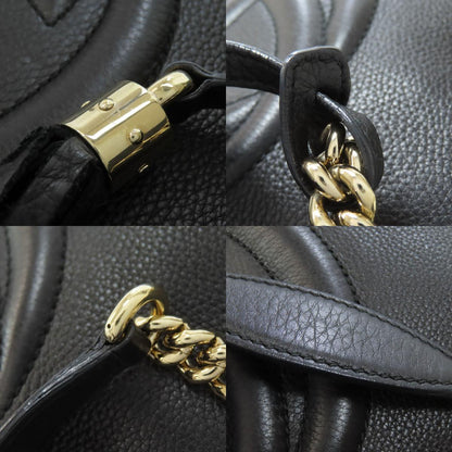 GUCCI グッチ 308982 ソーホー インターロッキングG トートバッグ レザー レディース 中古