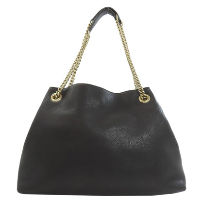 GUCCI グッチ 308982 ソーホー インターロッキングG トートバッグ レザー レディース 中古