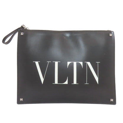 バレンティノ VLTN ロゴ クラッチバッグ 中古 商品画像2