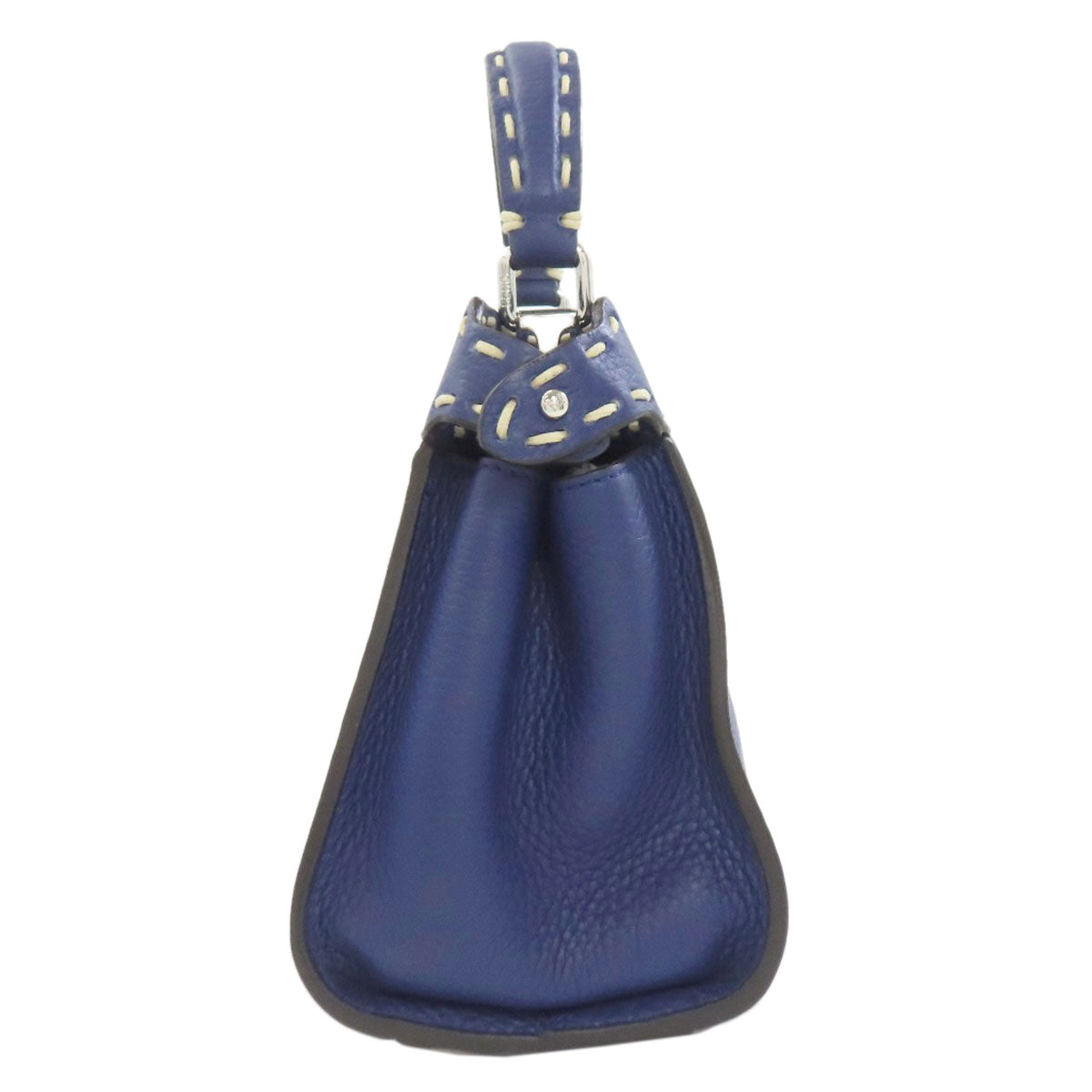 FENDI フェンディ ピーカブー ミニ セレリア 2WAY ハンドバッグ カーフ レディース 中古
