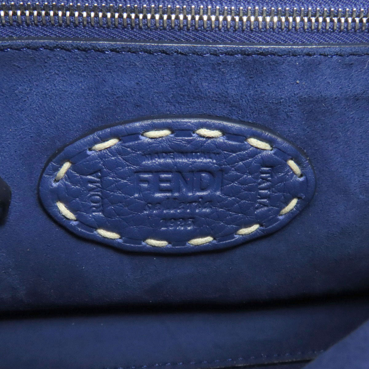 FENDI フェンディ ピーカブー ミニ セレリア 2WAY ハンドバッグ カーフ レディース 中古