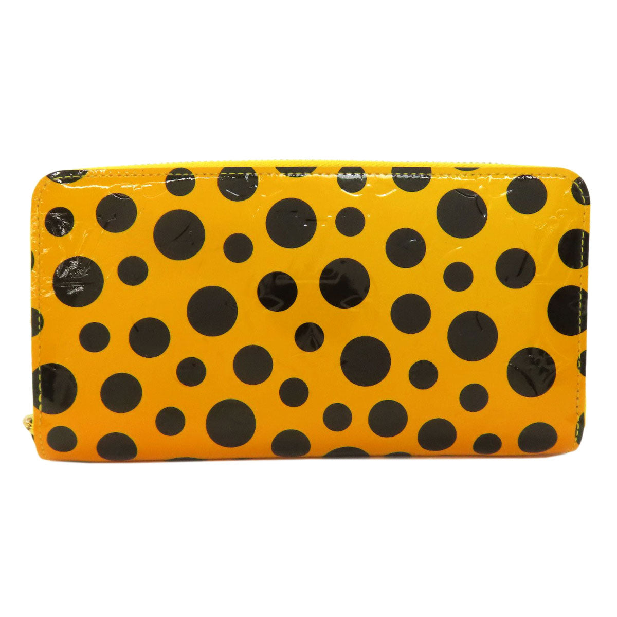 LOUIS VUITTON ルイヴィトン M91571 ジッピー・ウォレット 草間彌生 ドットインフィニティ 長財布（小銭入れあり） ヴェルニ レディース 中古
