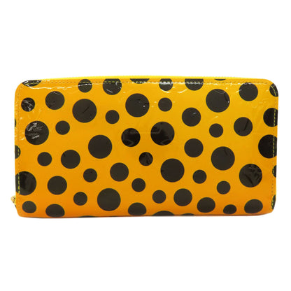LOUIS VUITTON ルイヴィトン M91571 ジッピー・ウォレット 草間彌生 ドットインフィニティ 長財布（小銭入れあり） ヴェルニ レディース 中古