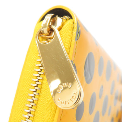 LOUIS VUITTON ルイヴィトン M91571 ジッピー・ウォレット 草間彌生 ドットインフィニティ 長財布（小銭入れあり） ヴェルニ レディース 中古