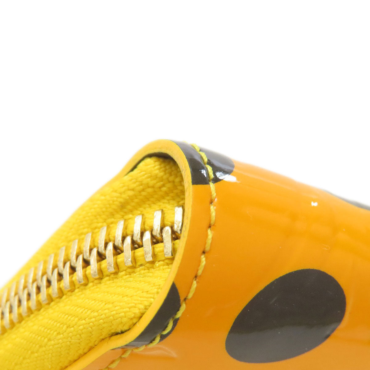 LOUIS VUITTON ルイヴィトン M91571 ジッピー・ウォレット 草間彌生 ドットインフィニティ 長財布（小銭入れあり） ヴェルニ レディース 中古