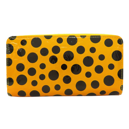 LOUIS VUITTON ルイヴィトン M91571 ジッピー・ウォレット 草間彌生 ドットインフィニティ 長財布（小銭入れあり） ヴェルニ レディース 中古