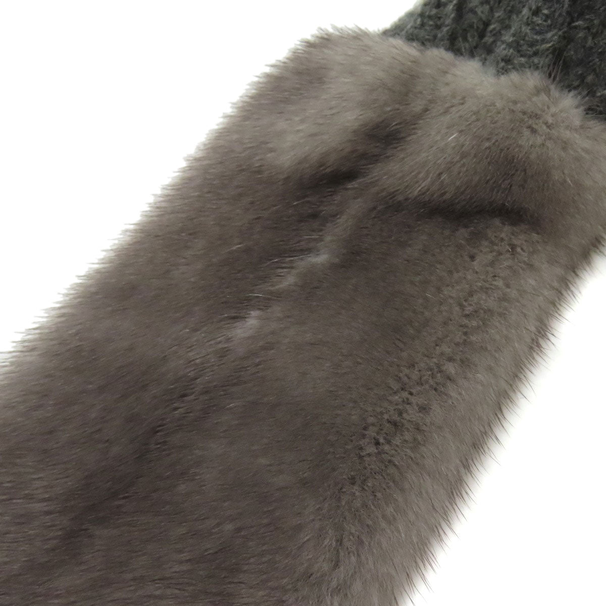 PRADA プラダ ファーマフラー マフラー ファー レディース 中古