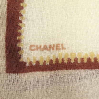 CHANEL シャネル ココマーク ストール ウール レディース 中古