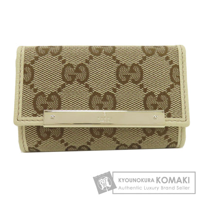 GUCCI グッチ 127048 GGキャンバス キーケース キャンバス レディース 中古
